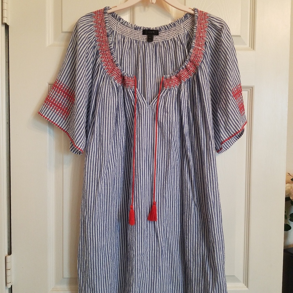 J Crew swim coverup